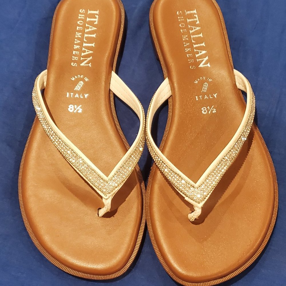 Rhinestone Flip Flops